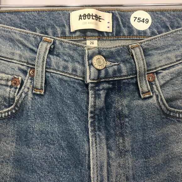 Agolde Lyle Low Rise Slim Jeans in Nova Size 26 - Picture 9 of 9